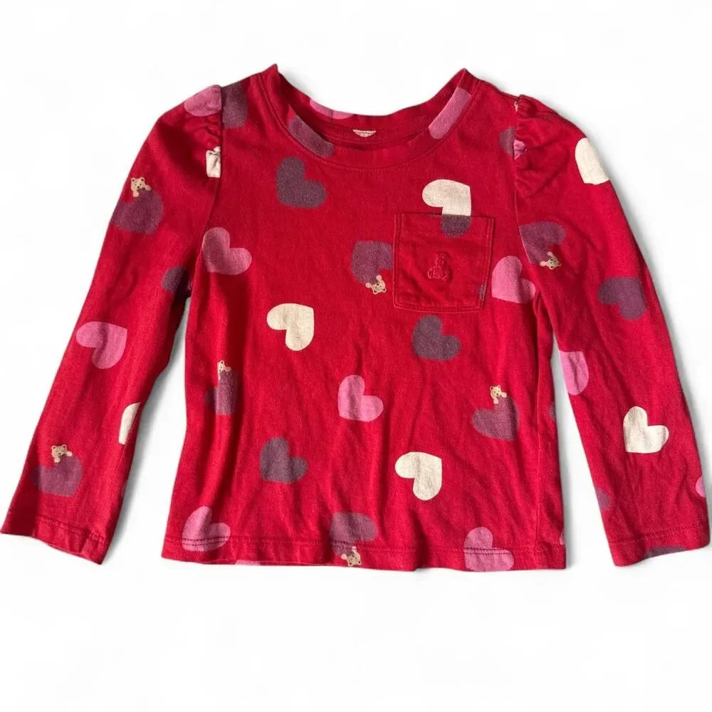 2 Baby Gap Girls Long Sleeve Shirts Bundle Size 3 Years
